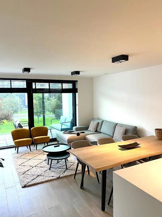 Schitterend Nieuwbouw Appartement In Gent Lägenhet